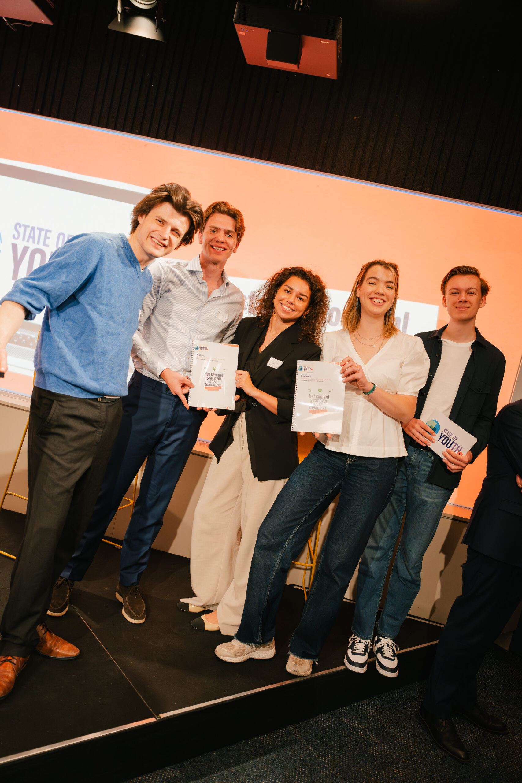 Overhandiging State of Youth Klimaatrapport
