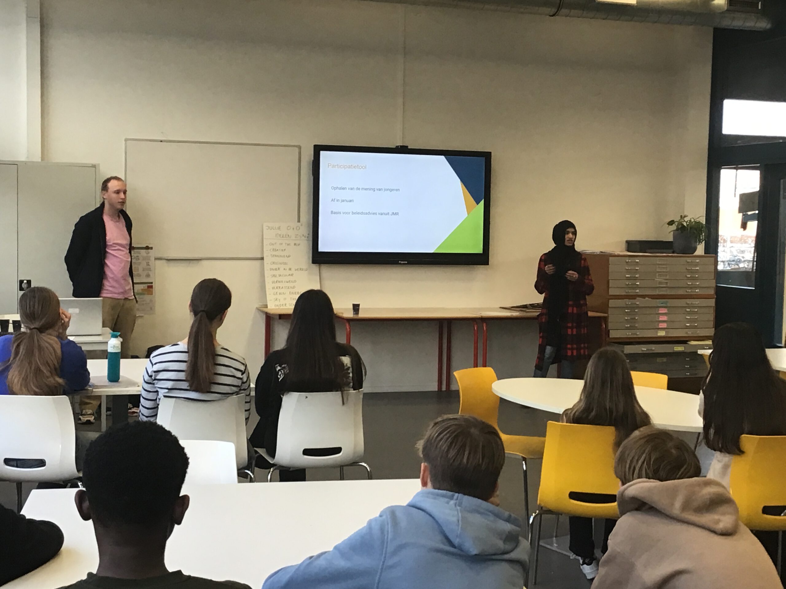 MijnMilieuMening Pilot bij het Almere College